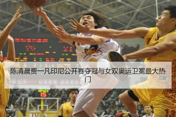 陈清晨贾一凡印尼公开赛夺冠与女双奥运卫冕最大热门